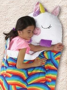 Happy Nappers White Unicorn Sleep Bag